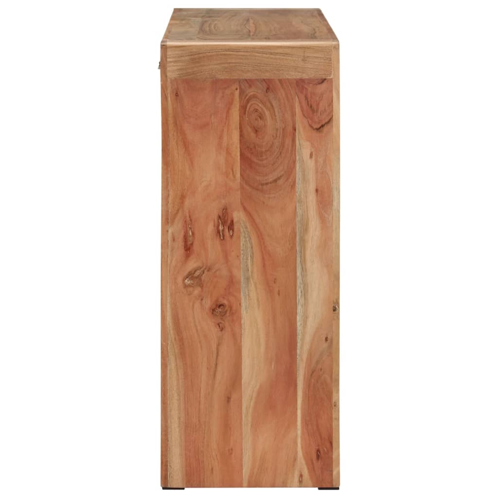 Konsolbord 110x30x76 Cm Massivt Akacietræ - Billede 3