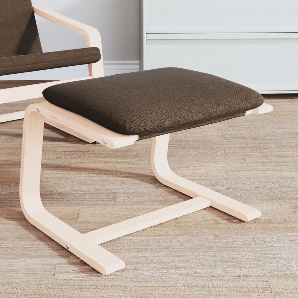Fodskammel 51X41X40 Cm Stof Farvet