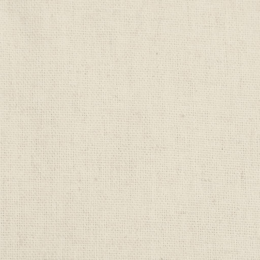 Stol Med Knapdesign Hør - Billede 7