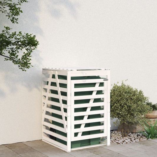 Skraldespandsskjuler 84X90X128,5 Cm Massivt