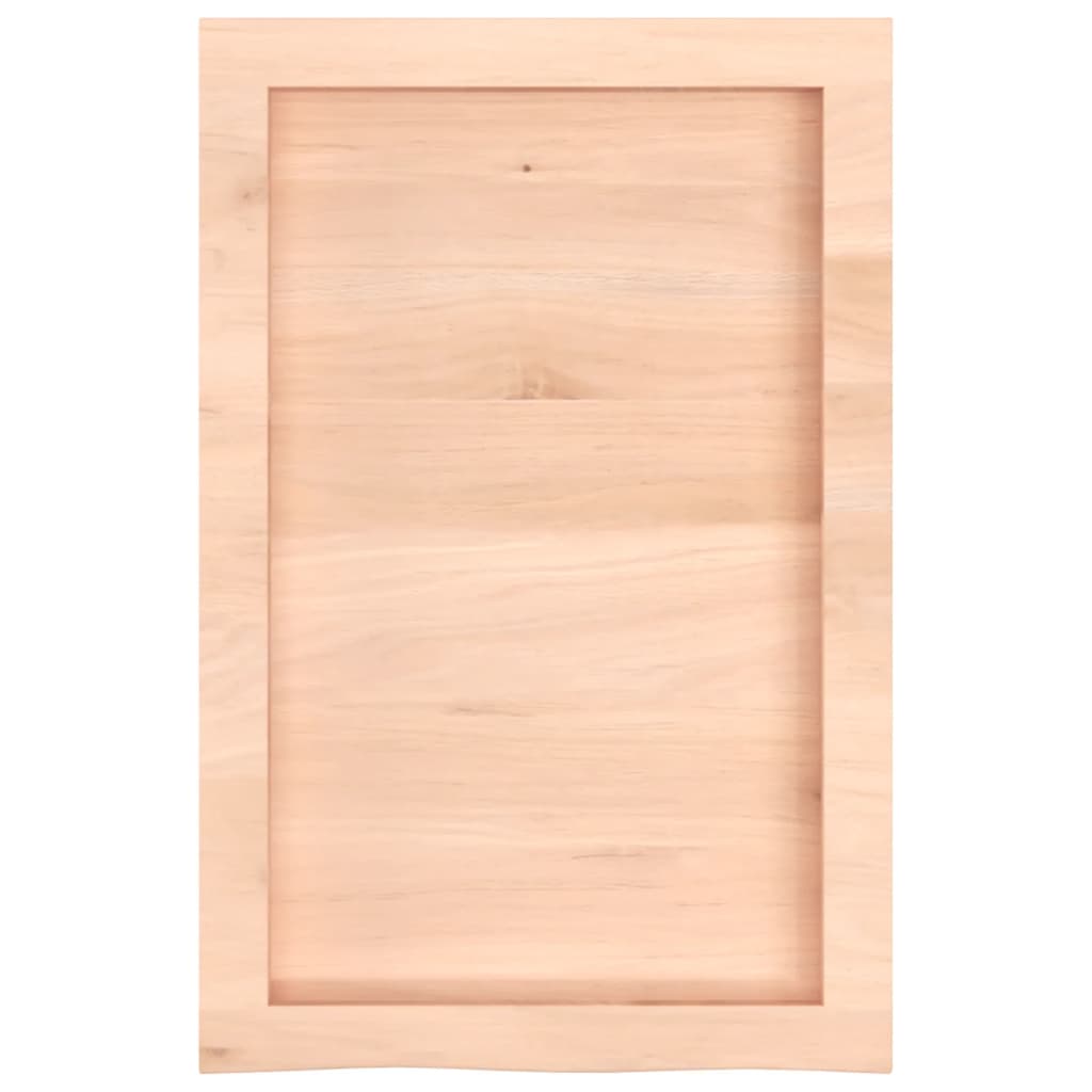 Væghylde Massivt Egetræ (2-6 Cm) - Billede 5