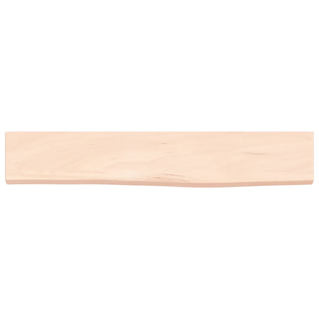 Væghylde 60x10x2 Cm Massivt Egetræ - Billede 4