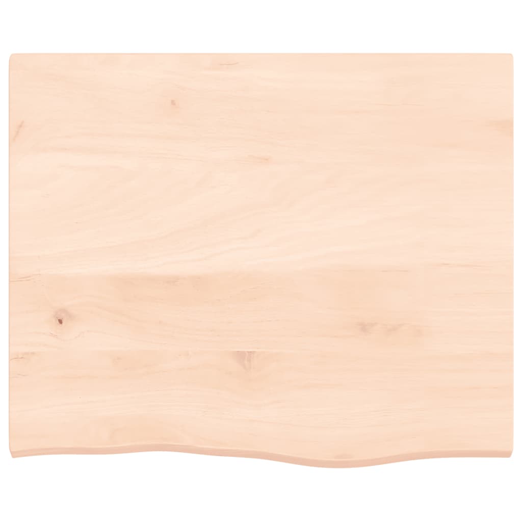 Væghylde 60x50x2 Cm Massivt Egetræ - Billede 4