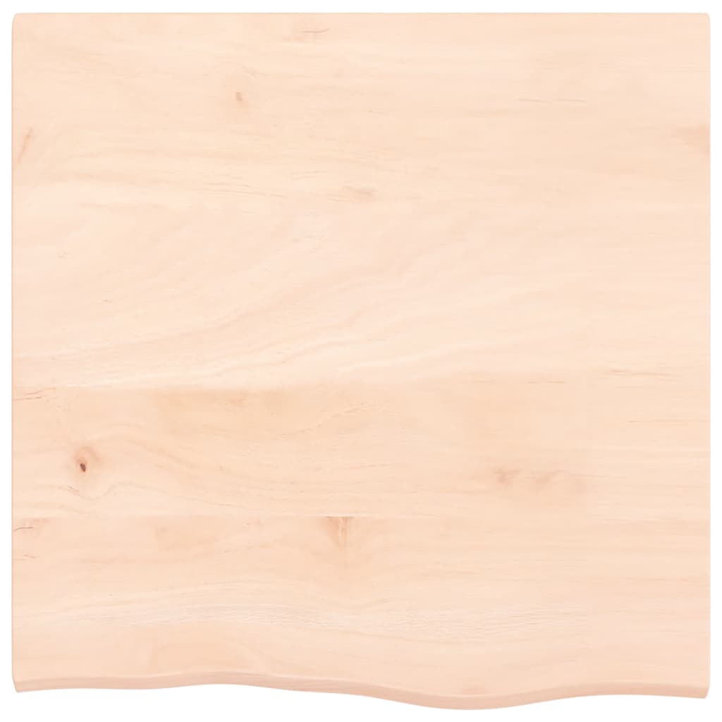 Væghylde 60x60x2 Cm Massivt Egetræ - Billede 4