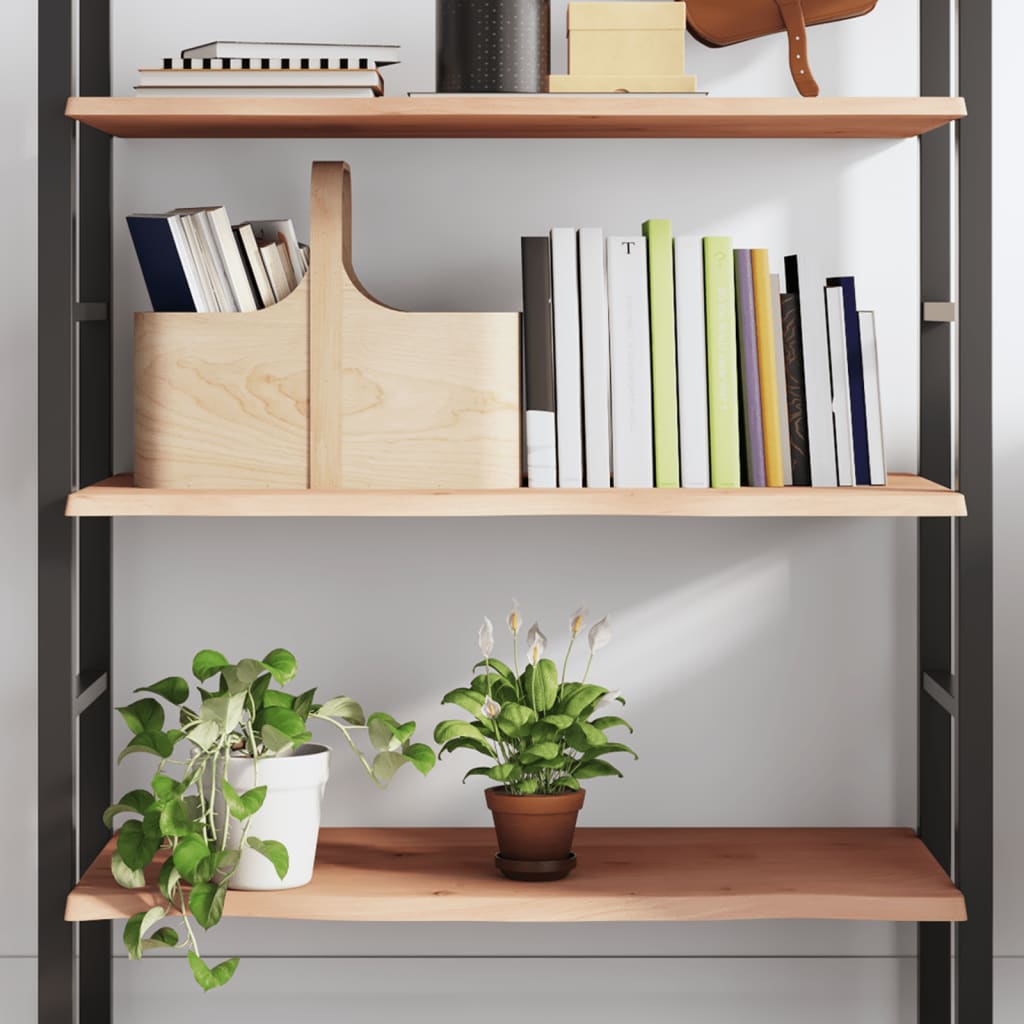 Væghylde 80x50x2 Cm Massivt Egetræ - Hovedbillede