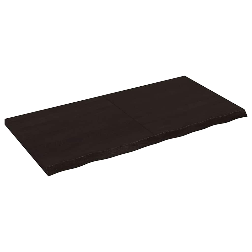 Væghylde Massivt Egetræ (120x60x2-4 Cm)