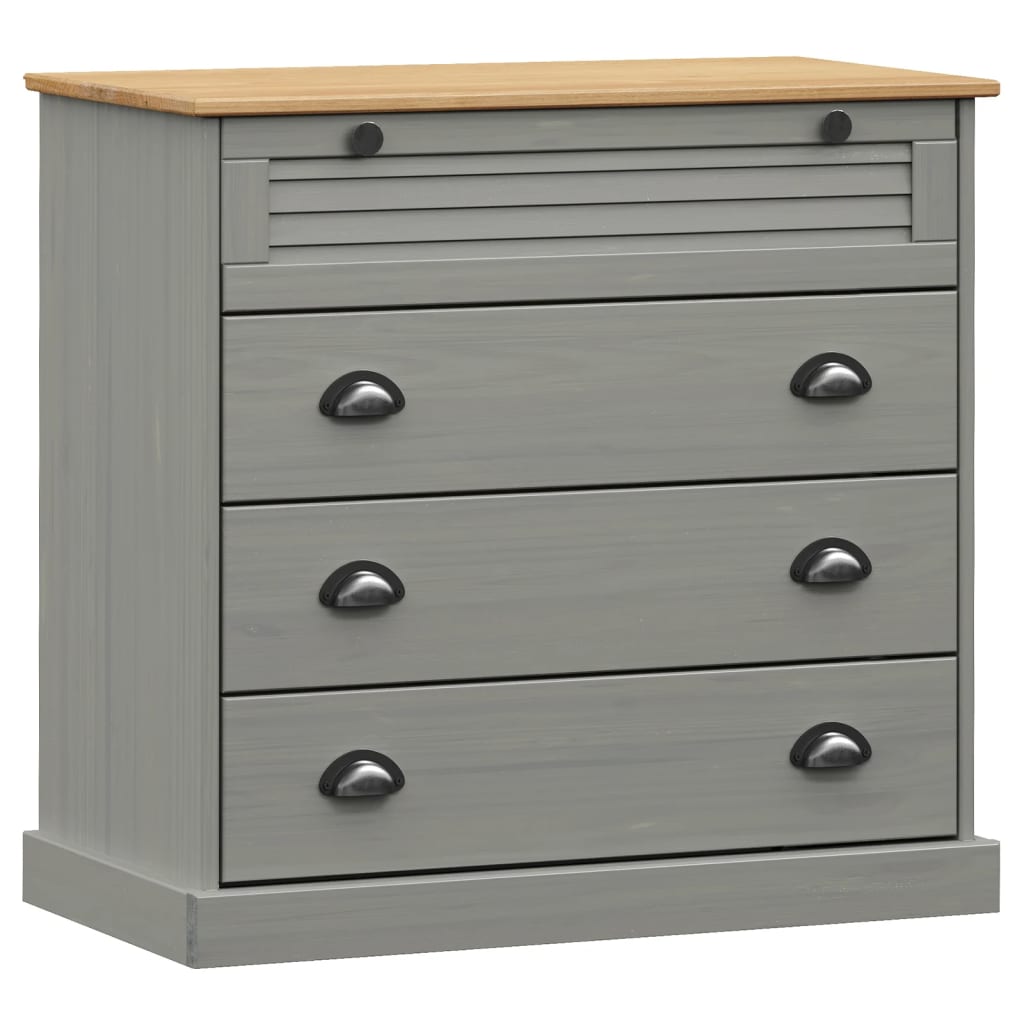Kommode Vigo 80X40X76 Cm Massivt Fyrretræ
