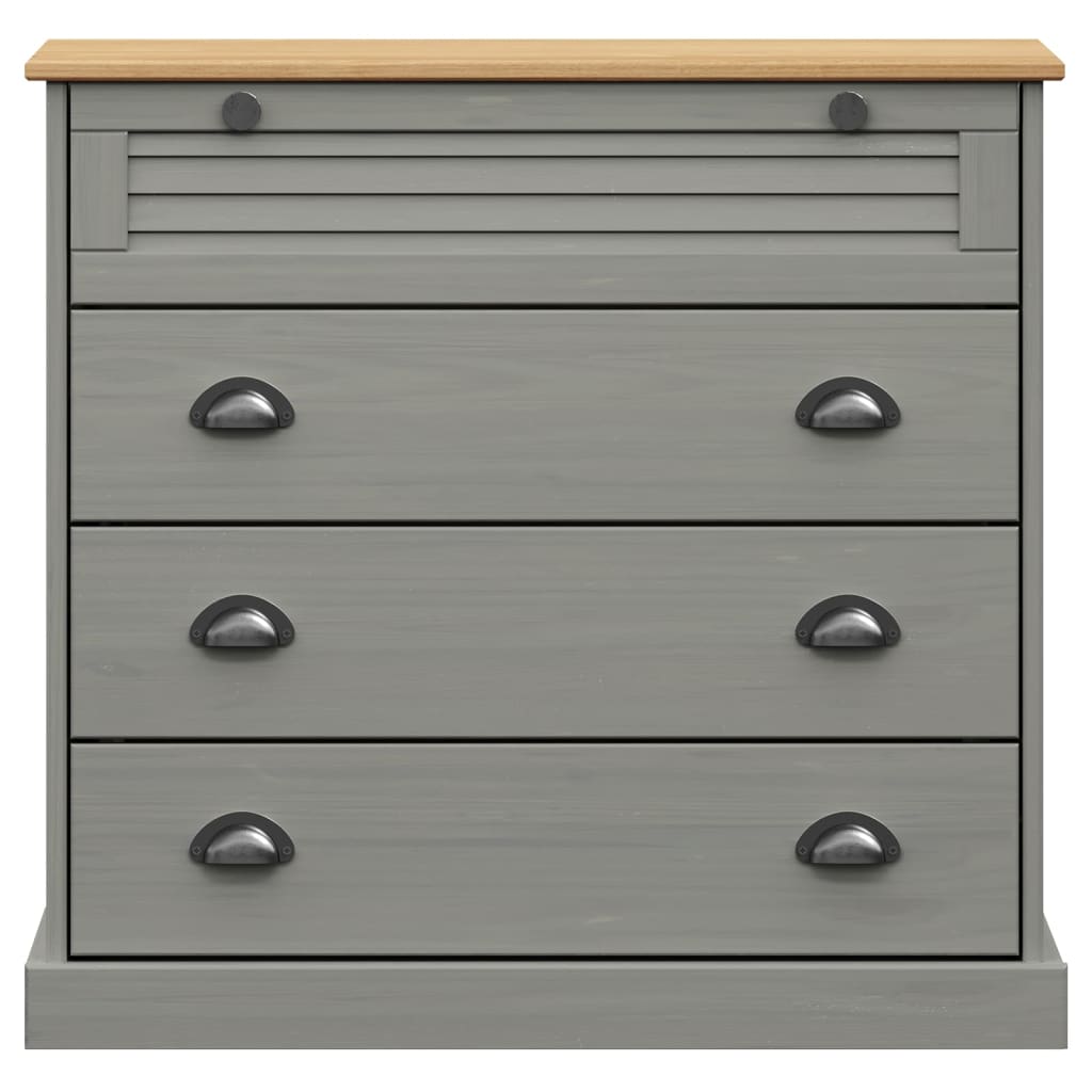 Kommode Vigo 80X40X76 Cm Massivt Fyrretræ