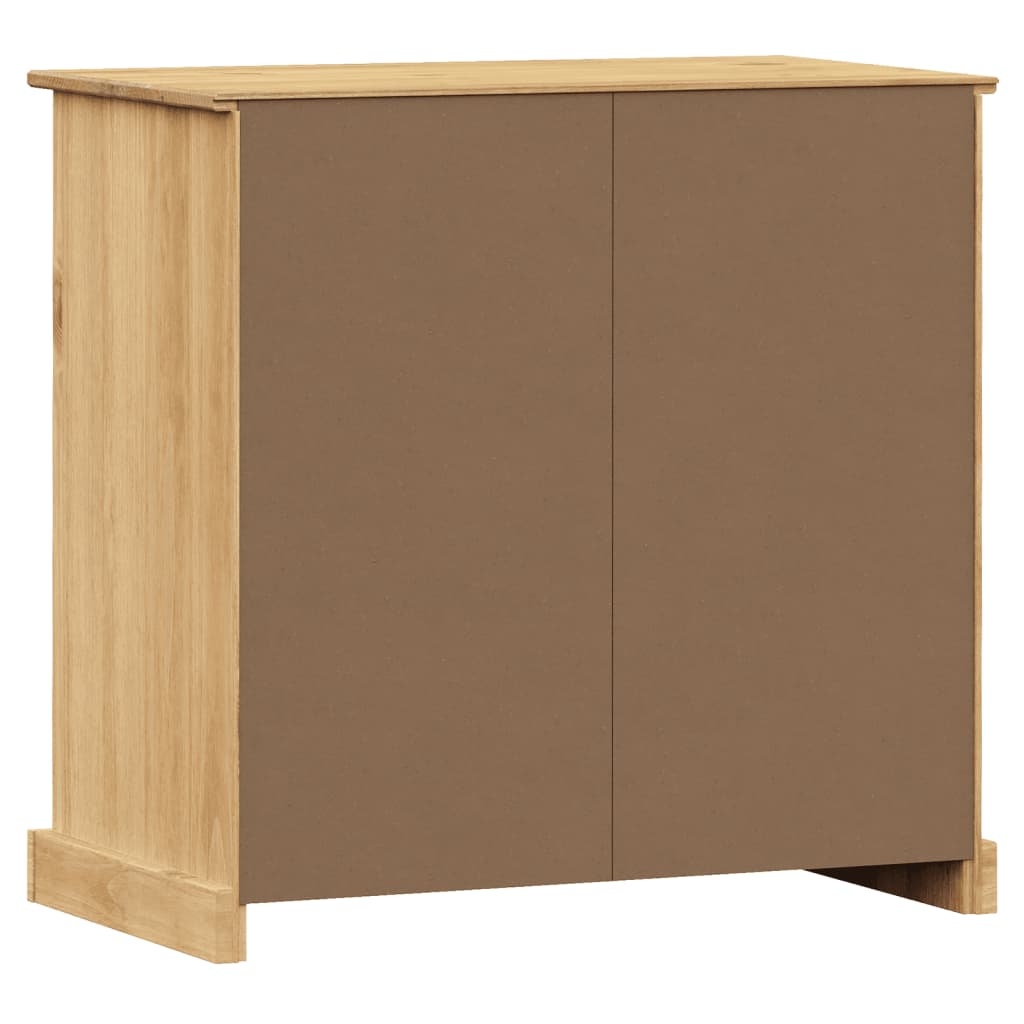 Skænk Med Skuffer Vigo 78x40x75 Cm Massivt Fyrretræ - Billede 7