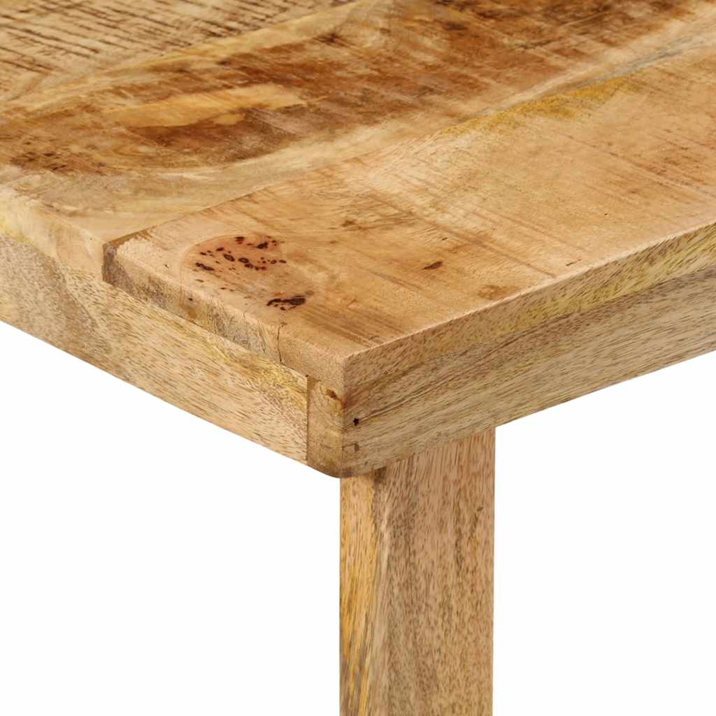 Skrivebord 165x110x75 Cm Massivt Mangotræ - Billede 6