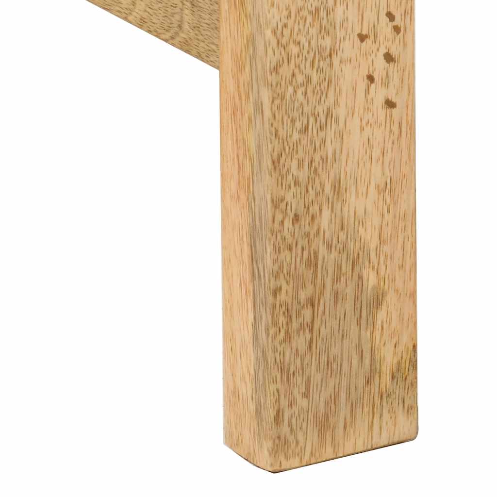 Skrivebord 165x110x75 Cm Massivt Mangotræ - Billede 7