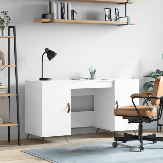 Skrivebord 140X50X75 Cm Konstrueret Træ