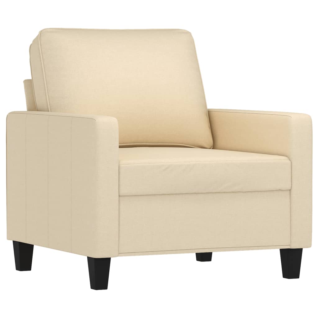 Sofastol Med Fodskammel 60 Cm Stof