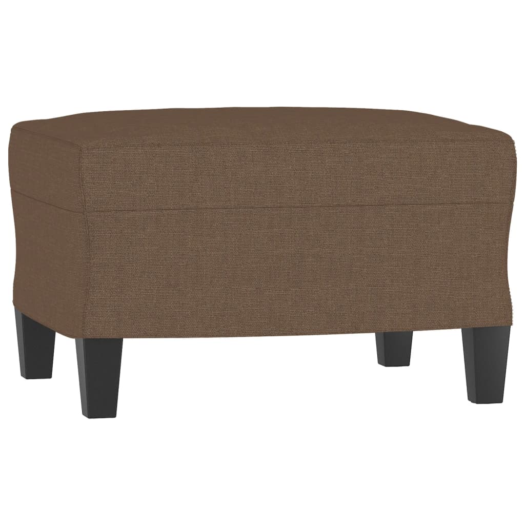 Sofastol Med Fodskammel 60 Cm Stof