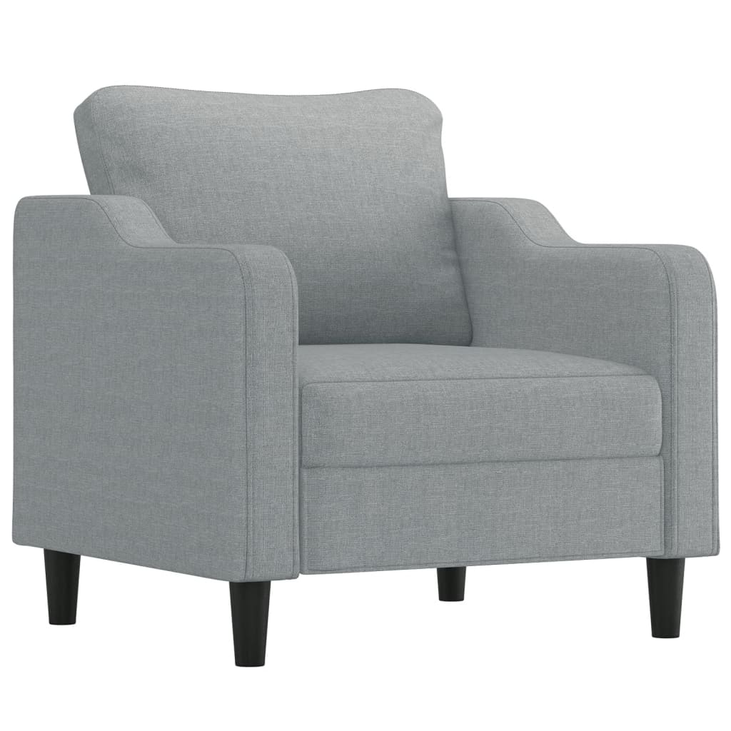 Sofastol Med Fodskammel 60 Cm Stof