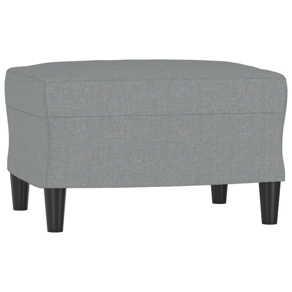 Sofastol Med Fodskammel 60 Cm Stof