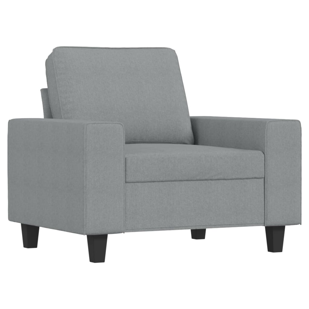 Sofastol Med Fodskammel 60 Cm Stof