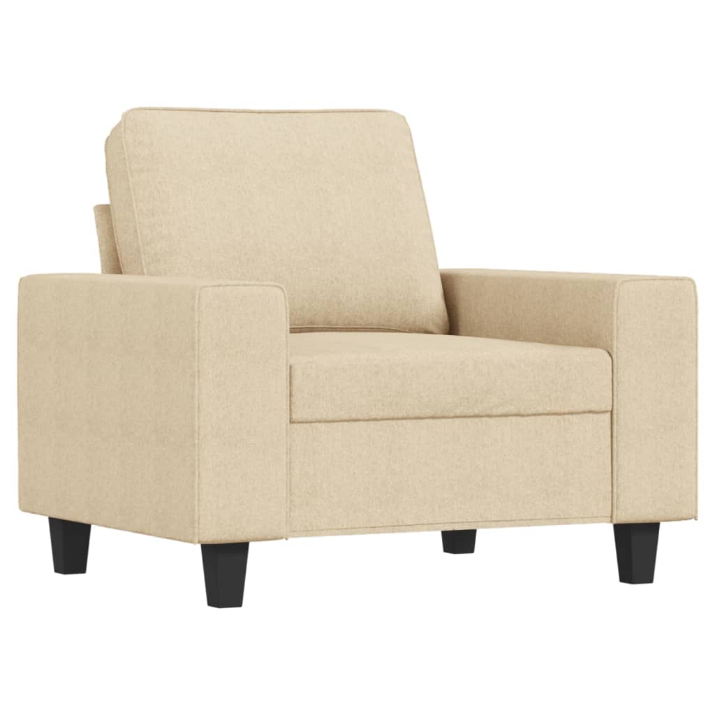 Sofastol Med Fodskammel 60 Cm Stof