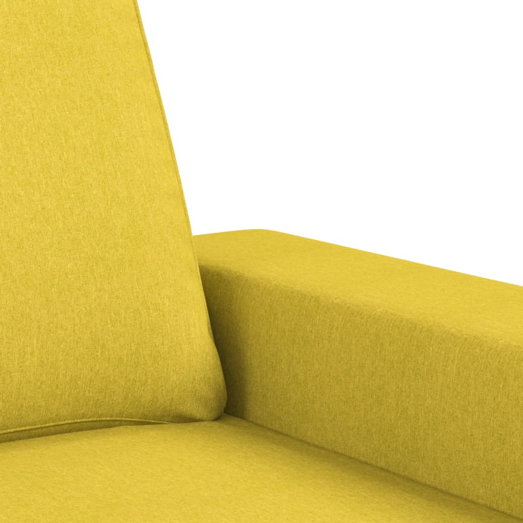 3-Personers Sofa Med Fodskammel 180 Cm Stof