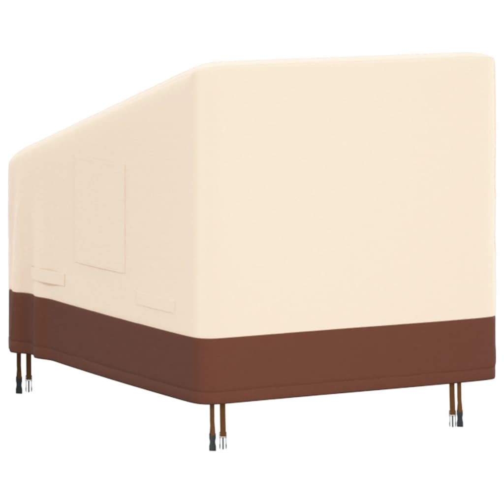 Overtræk Til Loungestol 79X97X48/74 Cm 600D Oxfordstof Beige