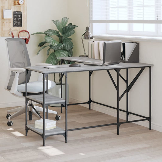 Skrivebord 139X139X75 Cm Konstrueret Træ