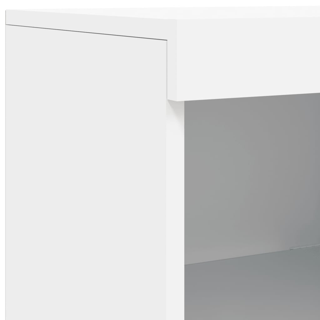 Skænk Med Led-lys 202x37x100 Cm - Billede 12