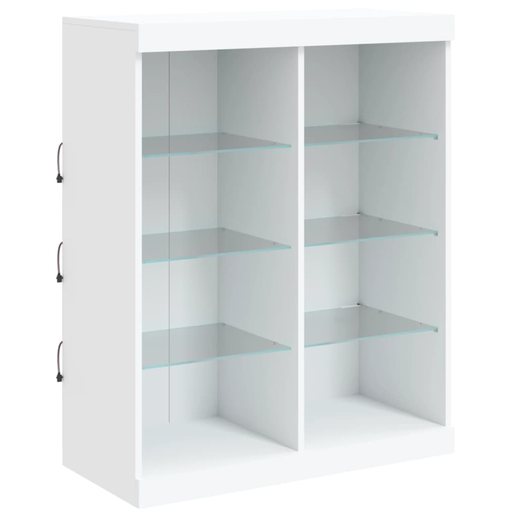 Skænk Med Led-lys 202x37x100 Cm - Billede 9