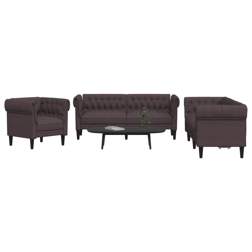 Sofasæt 2 Dele Stof