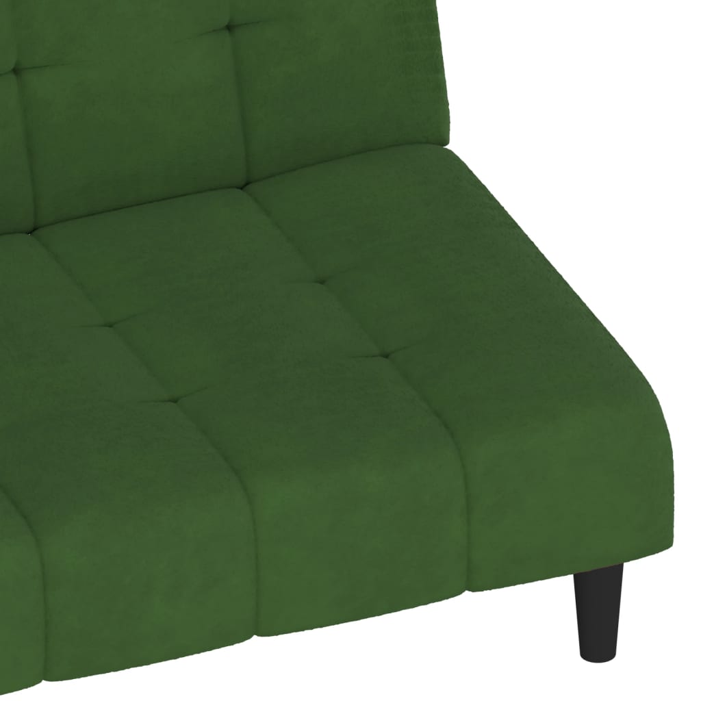 2-Personers Sovesofa Fløjl