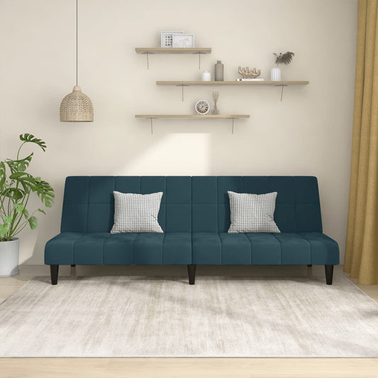 2-Personers Sovesofa Fløjl