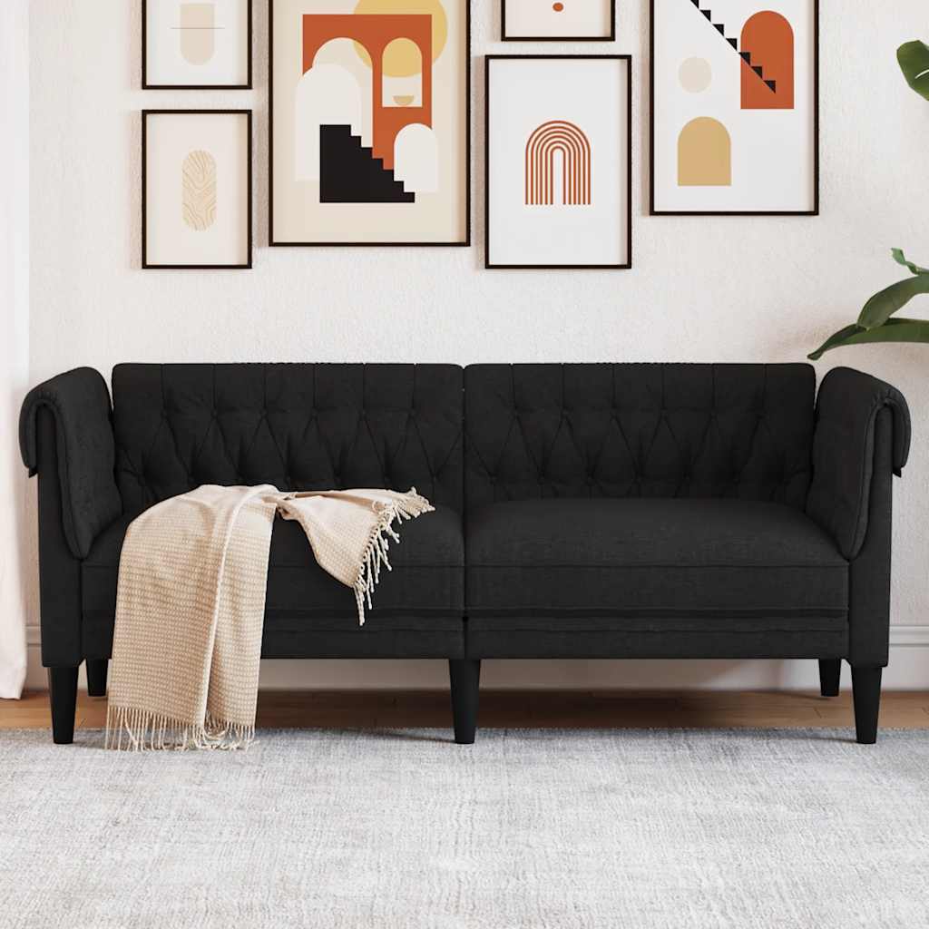 2-personers Chesterfield-sofa Stof - Variant 372549