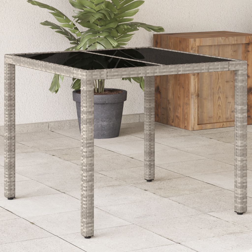 Havebord 90X90X75 Cm Polyrattan