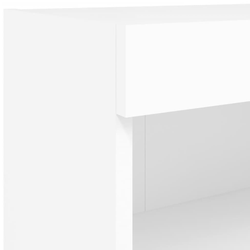 Væghængt Tv-møbel 6-7 Dele Med Led-lys - Billede 12