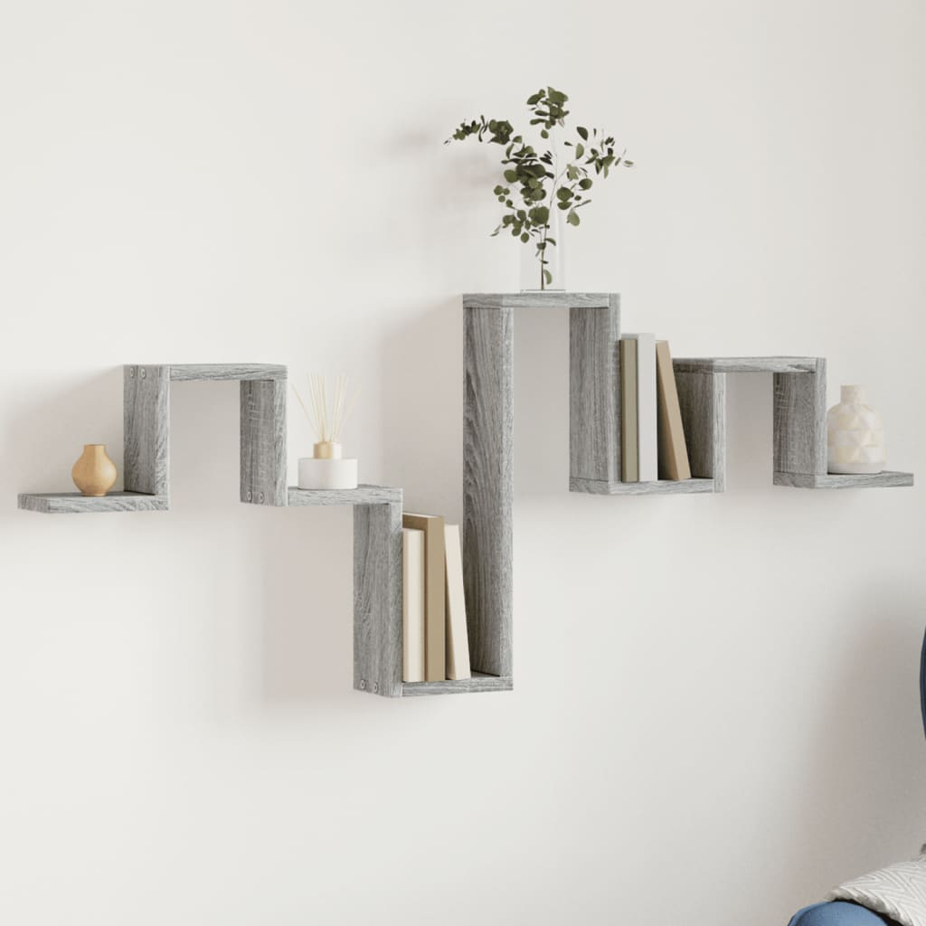Væghylde 104,5X10X43 Cm Konstrueret Træ