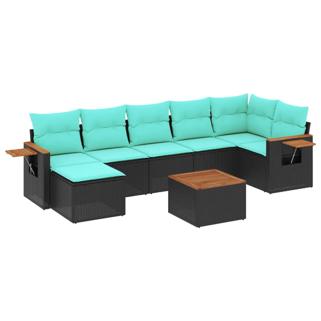 Sofasæt Til Haven 7 Dele Med Hynder Polyrattan