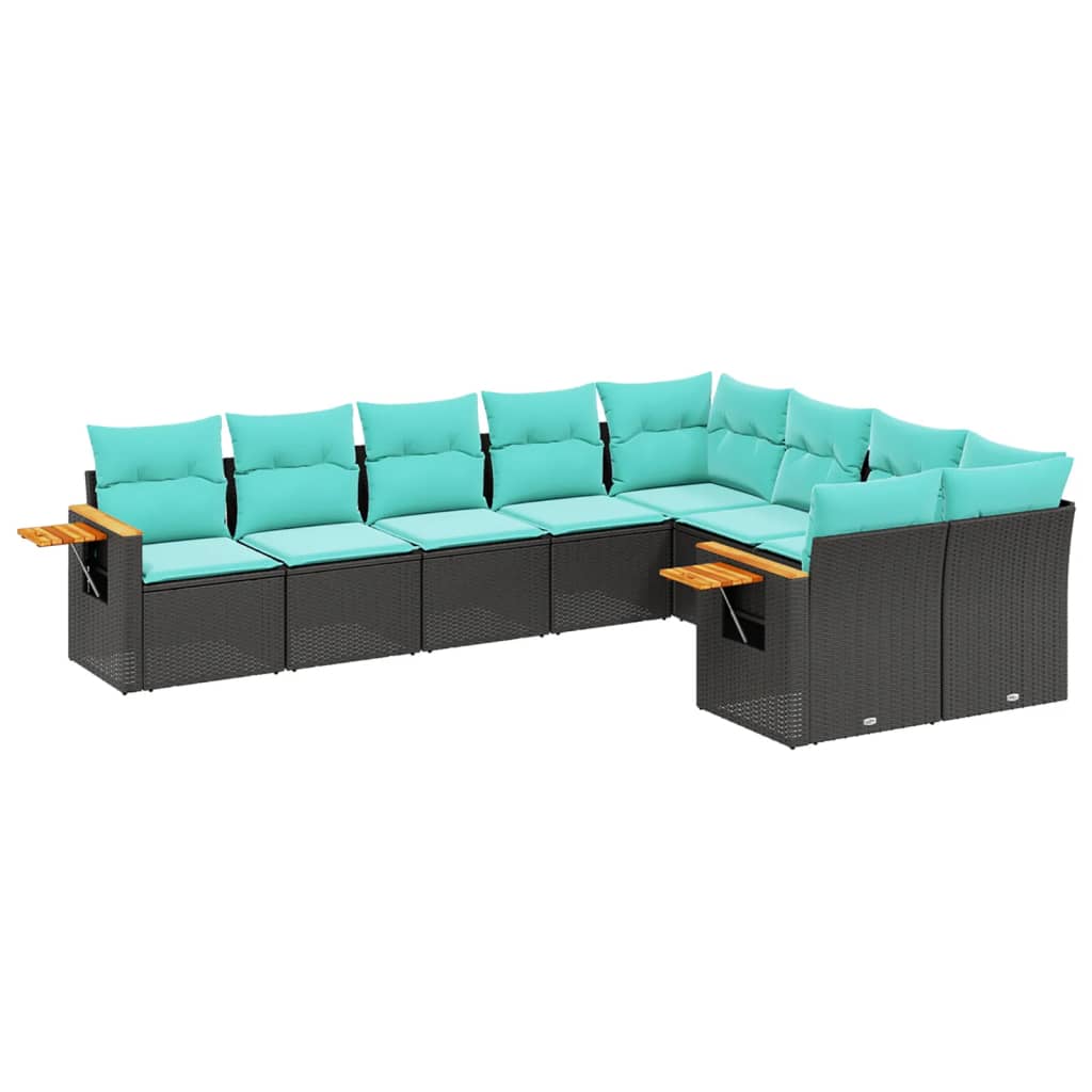 Sofasæt Til Haven 9 Dele Med Hynder Polyrattan