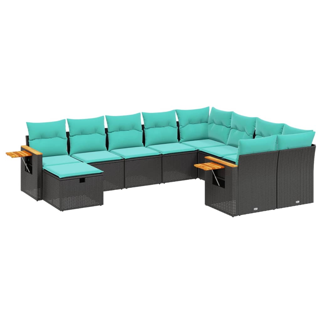 Sofasæt Til Haven 10 Dele Med Hynder Polyrattan