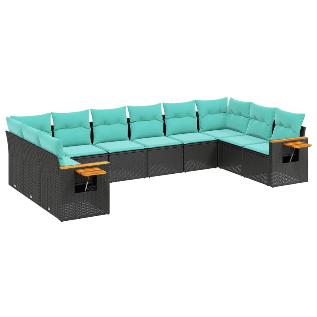 Sofasæt Til Haven 10 Dele Med Hynder Polyrattan