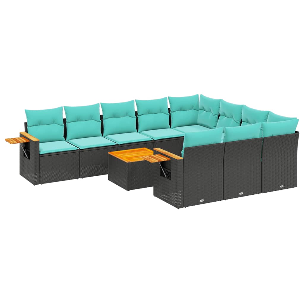 Sofasæt Til Haven 10 Dele Med Hynder Polyrattan