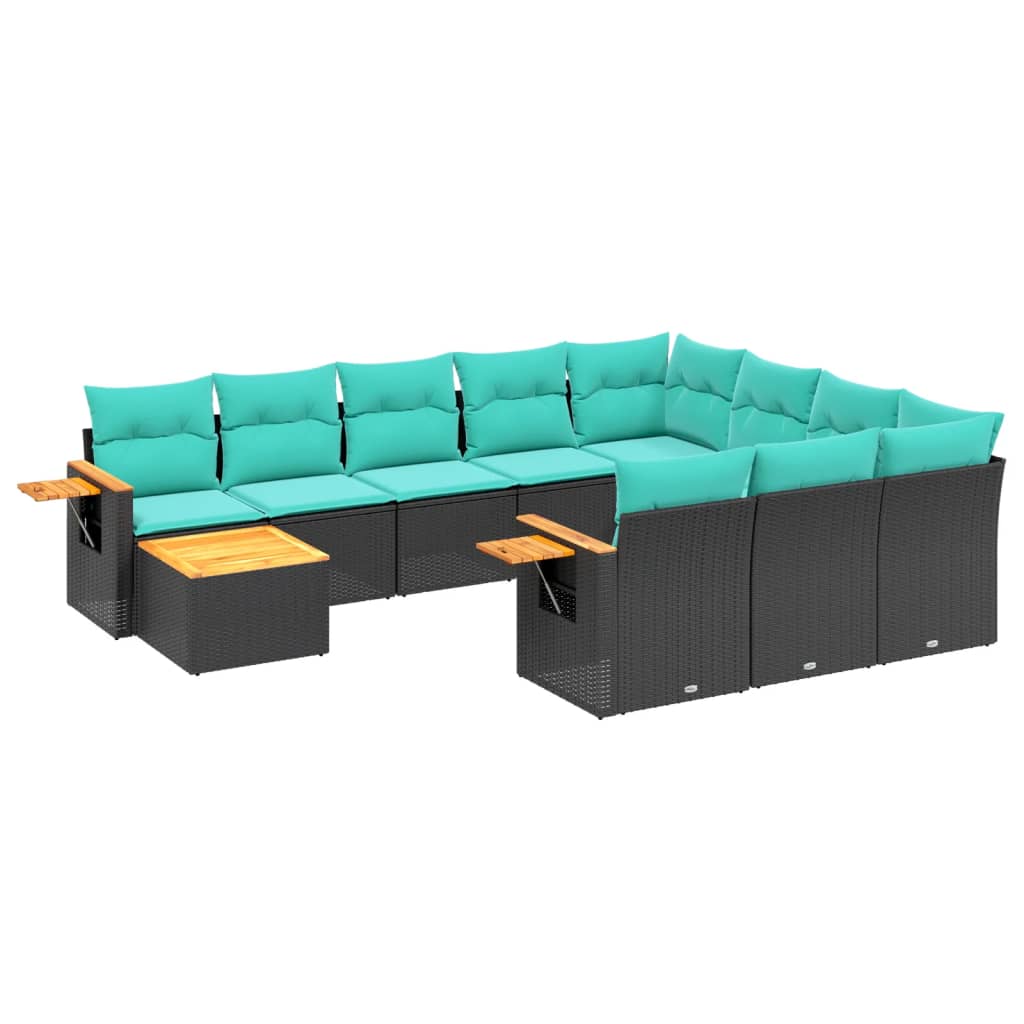 Sofasæt Til Haven 11 Dele Med Hynder Polyrattan