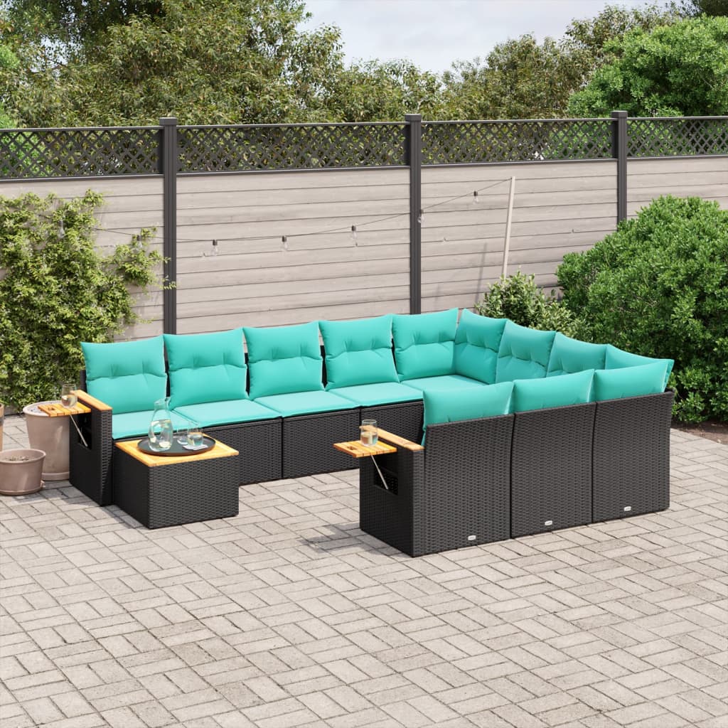 Sofasæt Til Haven 11 Dele Med Hynder Polyrattan