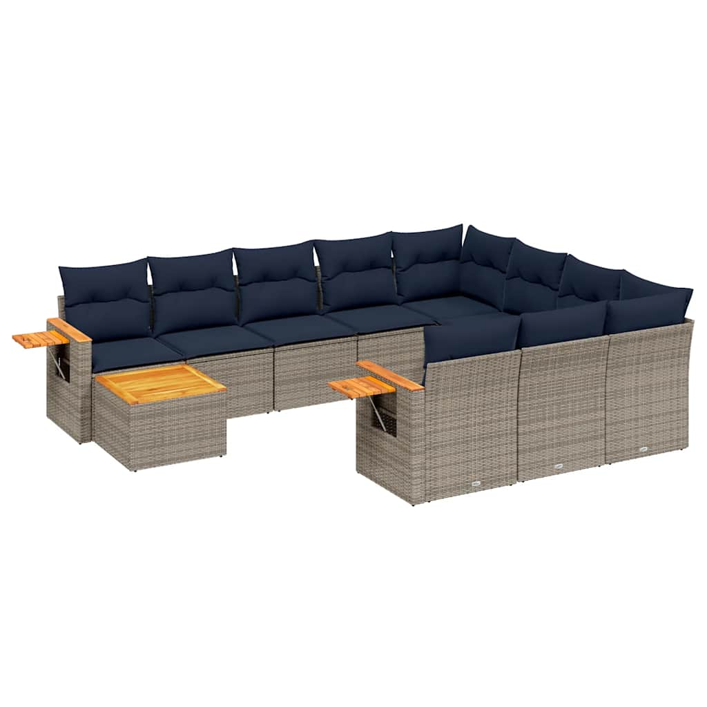 Sofasæt Til Haven 11 Dele Med Hynder Polyrattan