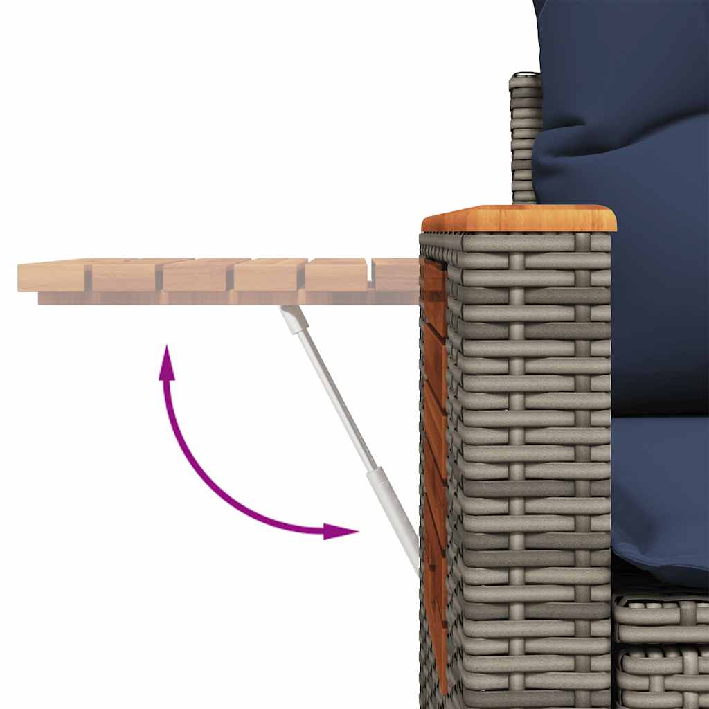 Sofasæt Til Haven 11 Dele Med Hynder Polyrattan