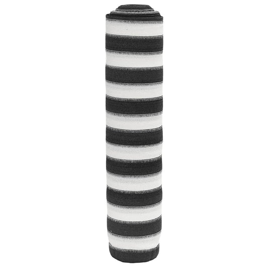 Afskærmning 2X25 M 75 G/M² Hdpe Antracitgrå Og Hvid