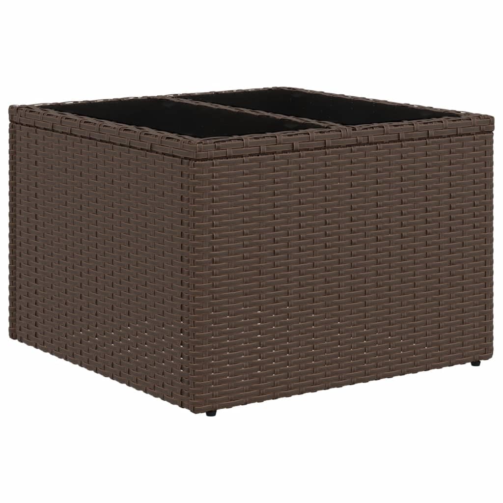 Sofasæt Til Haven 10 Dele Med Hynder Polyrattan Sort