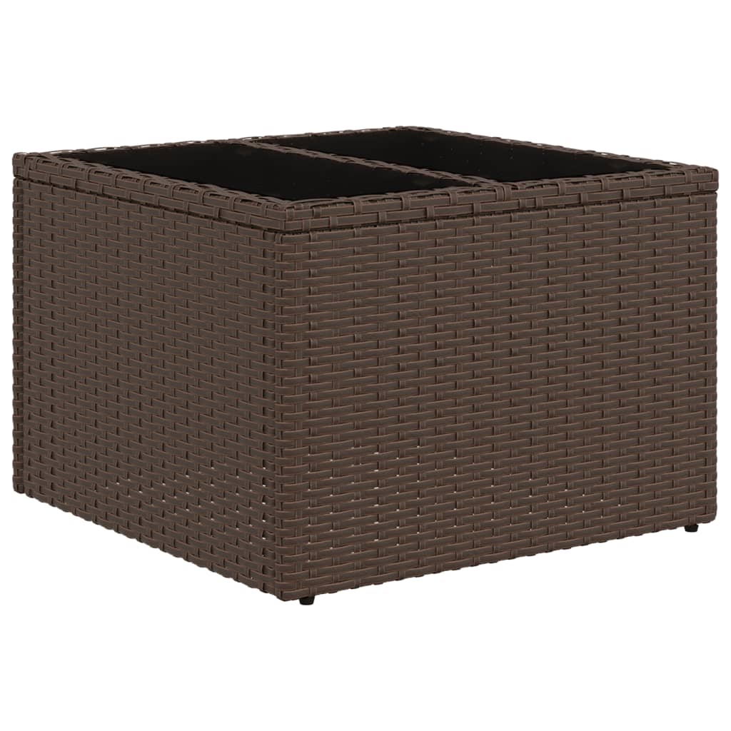 Sofasæt Til Haven 10 Dele Med Hynder Polyrattan Sort