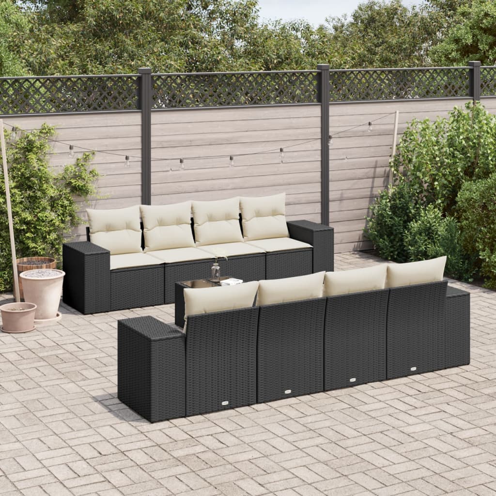 Sofasæt Til Haven 9 Dele Med Hynder Polyrattan - Variant 3254683