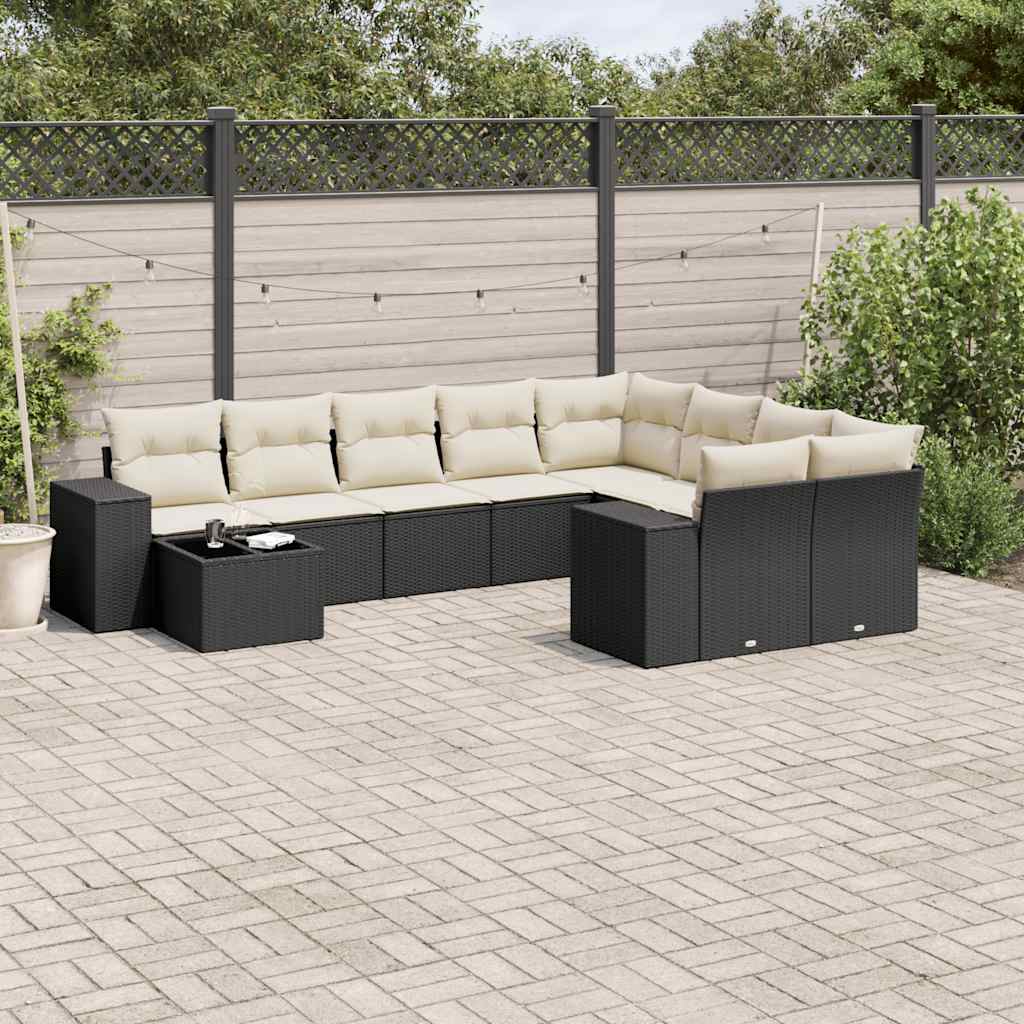 Sofasæt Til Haven 10 Dele Med Hynder Polyrattan - Variant 3255393