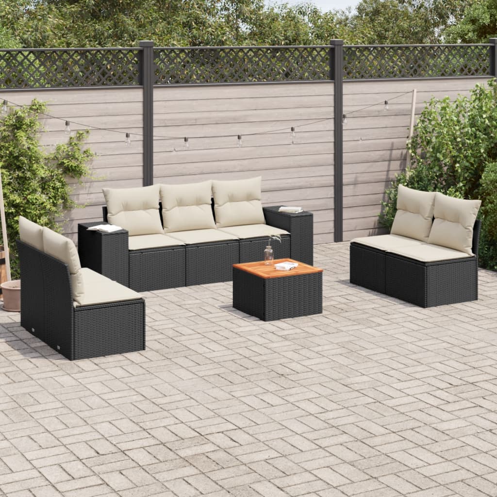 Sofasæt Til Haven 8 Dele Med Hynder Polyrattan - Variant 3257729