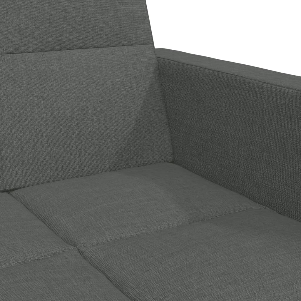 2-Personers Sovesofa Med Fodskammel Stof